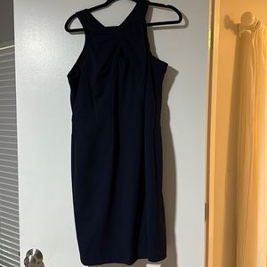 New York & Co Navy Blue Cocktail Dress